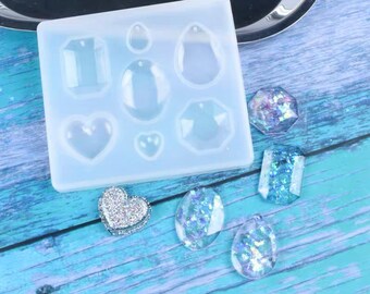 Jewelry Resin mould DIY Craft Earring Pendant