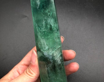 Green Fluorite Tower / Natural Fluorite Tower