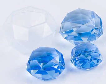 Set of 4 Diamond Shape Resin Mould