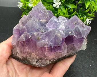 Amethyst Cluster / Natural Crystal / Healing Crystal