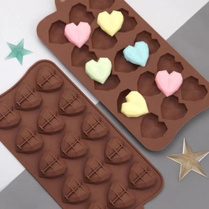 Custom Chocolate Mold Heart Shaped Custom Silicone Mold
