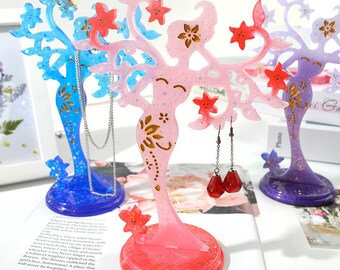 Lady Jewelry Stand Resin Mould
