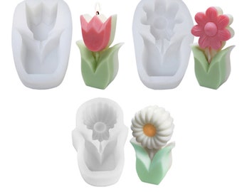 3D Flowers Silicone Mould DIY Craft