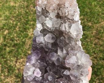 Amethyst Cluster / Natural Crystal / Healing Crystal