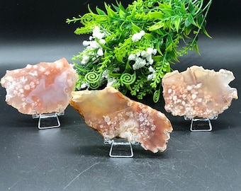 Matte Flower Agate Slab / Cherry Blossom Agate Slab / Sakura Agate Slab