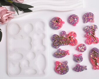 Dog Bone, Cat, Fish Tags Resin Mould