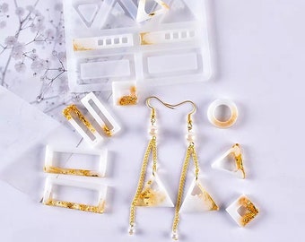 Jewelry Earring Resin Mould