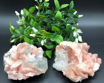 Apophyllite Stilbite Cluster /Natural Apophyllite Stilbite Cluster
