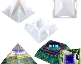 Pyramid Ashtray Resin Mould
