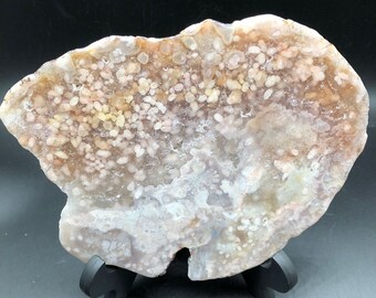 Polished Flower Agate Slab