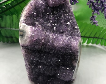 Amethyst Cluster / Natural Crystal / Healing Crystal / Purple Crystal