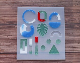 Earring Jewelry Resin Mould