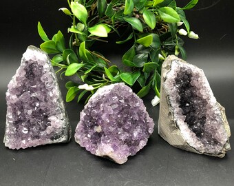 Amethyst Cluster / Natural Crystal / Healing Crystal