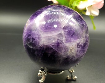 Dream Amethyst Sphere / Amethyst Sphere / Natural Crystal Sphere