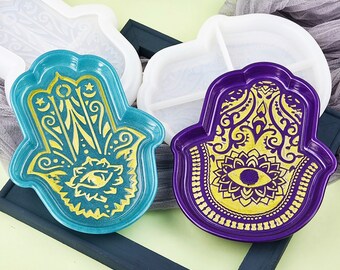 Fatima Hand , Hamsa Hand Resin Mould