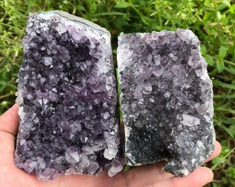 Amethyst Cluster / Natural Crystal / Healing Crystal / Purple Crystal