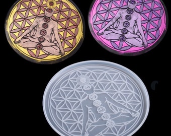 Divination Tray Resin Mould DIY Craft