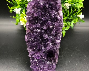 Amethyst Cluster / Natural Crystal / Healing Crystal / Purple Crystal