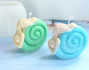 Conch Goddess Silicone Mould