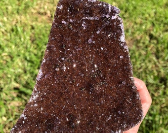 Rare Amethyst Cluster / Natural Crystal / Healing Crystal / Purple Crystal