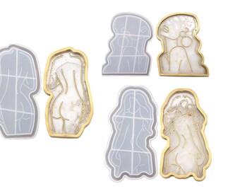 Sexy Torso / Female Body Tray Silicone Mould
