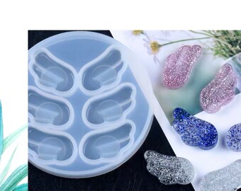 Wings Resin Silicone Mould DIY Craft Jewelry Pendent