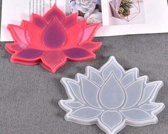 Lotus Coaster Resin Mould