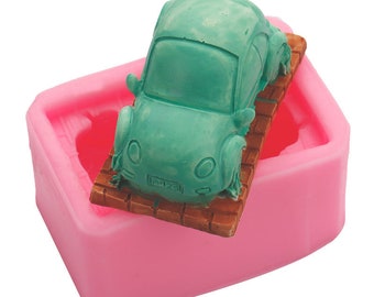 3D Car Silicone Mould Chocolate Fondant DIY Craft Soap Plater