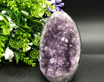 Amethyst Cluster / Natural Crystal / Healing Crystal / Purple Crystal