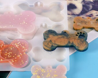 Dog Bone Tags Resin Mould