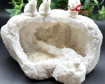 Moroccan Quartz Geode / Quartz Geode/ Natural Quartz Geode Crystal