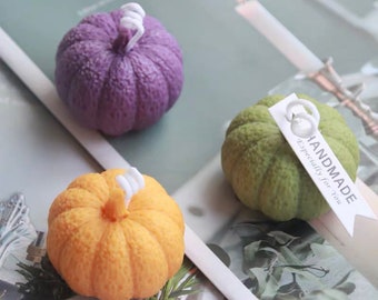 3D Pumpkin Silicone Mould DIY Soap, Candle, Craft, gypsum diffuser