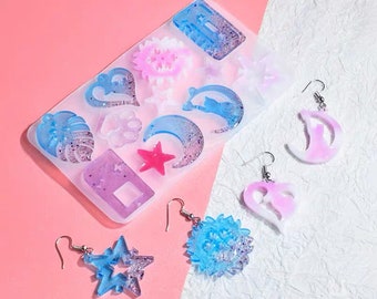 Earring Jewelry Resin Mould