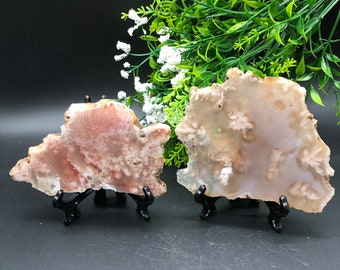Matte Flower Agate Slab / Cherry Blossom Agate Slab / Sakura Agate Slab