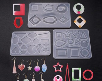 Earring Jewelry Resin Mould