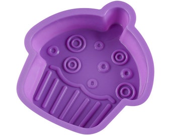 Cup Cake Silicone Mould for Chocolate, Jelly, Pudding, Mousse Cake