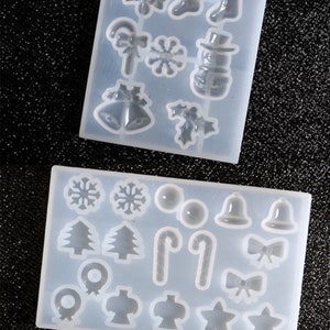 Christmas Earring Resin Mould DIY Craft Jewelry