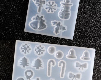 Christmas Earring Resin Mould DIY Craft Jewelry