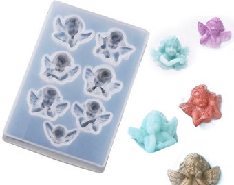 Little Angel Resin Mould DIY Craft Jewelry Tool Pendant