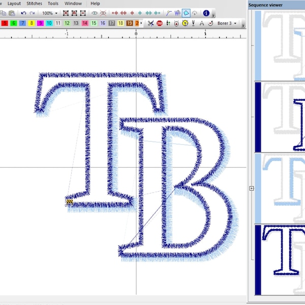 Tampa Bay Embroidery Logo Design