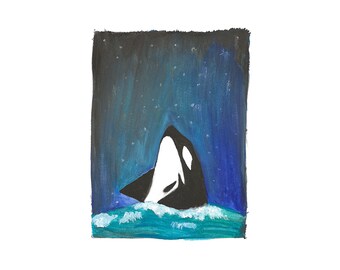 Orca Drucken Etsy