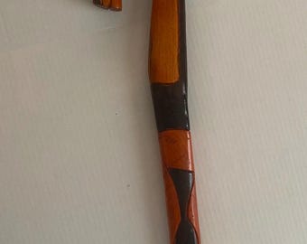 St Jacques or Legba wooden cane / st Jacques or Legba baton
