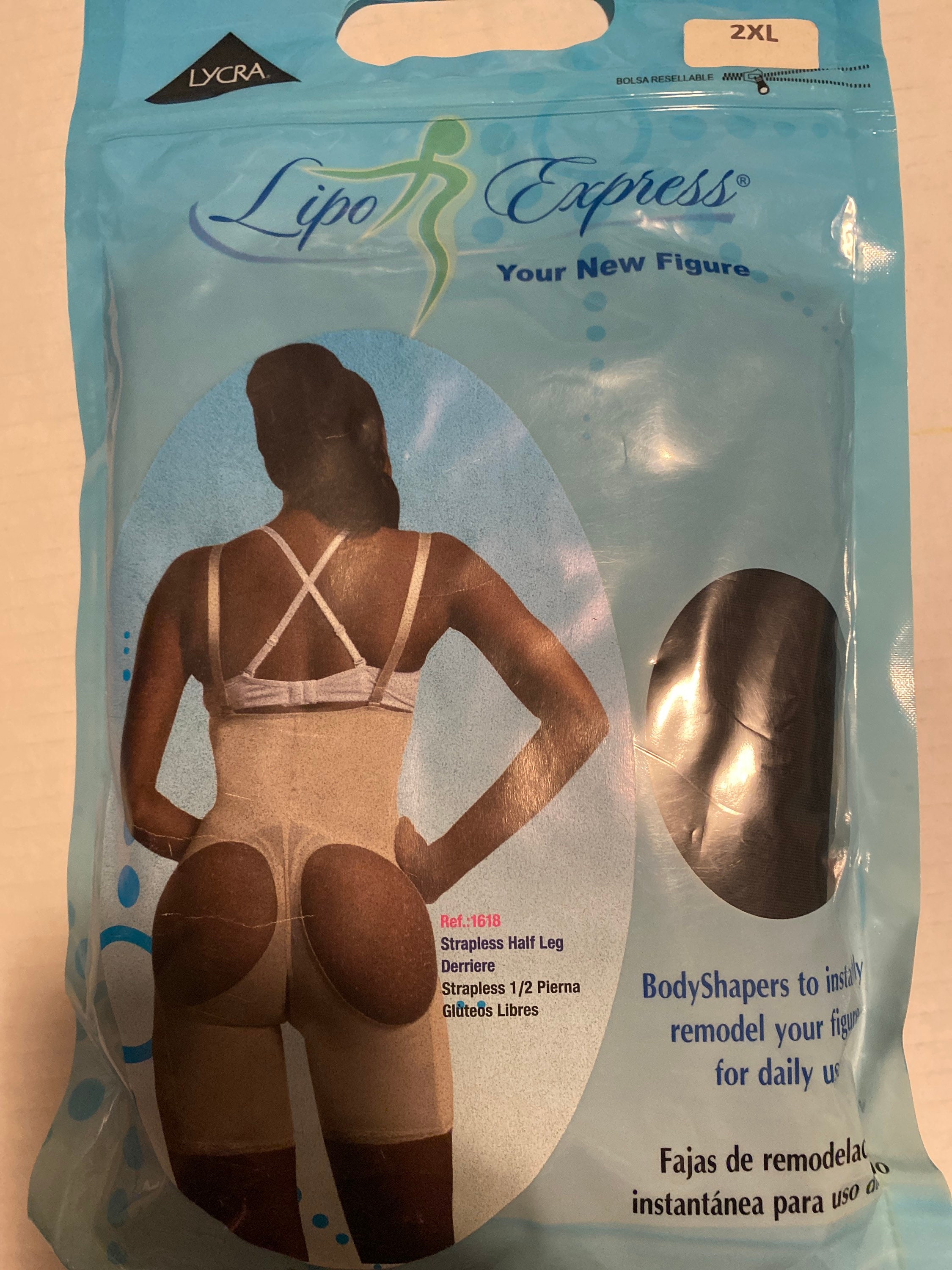 Body Shaper/ Lipo Express Curves Bodyshaper Faja. Size 2XL Choose From Different  Color and Style in the Pictures -  Denmark