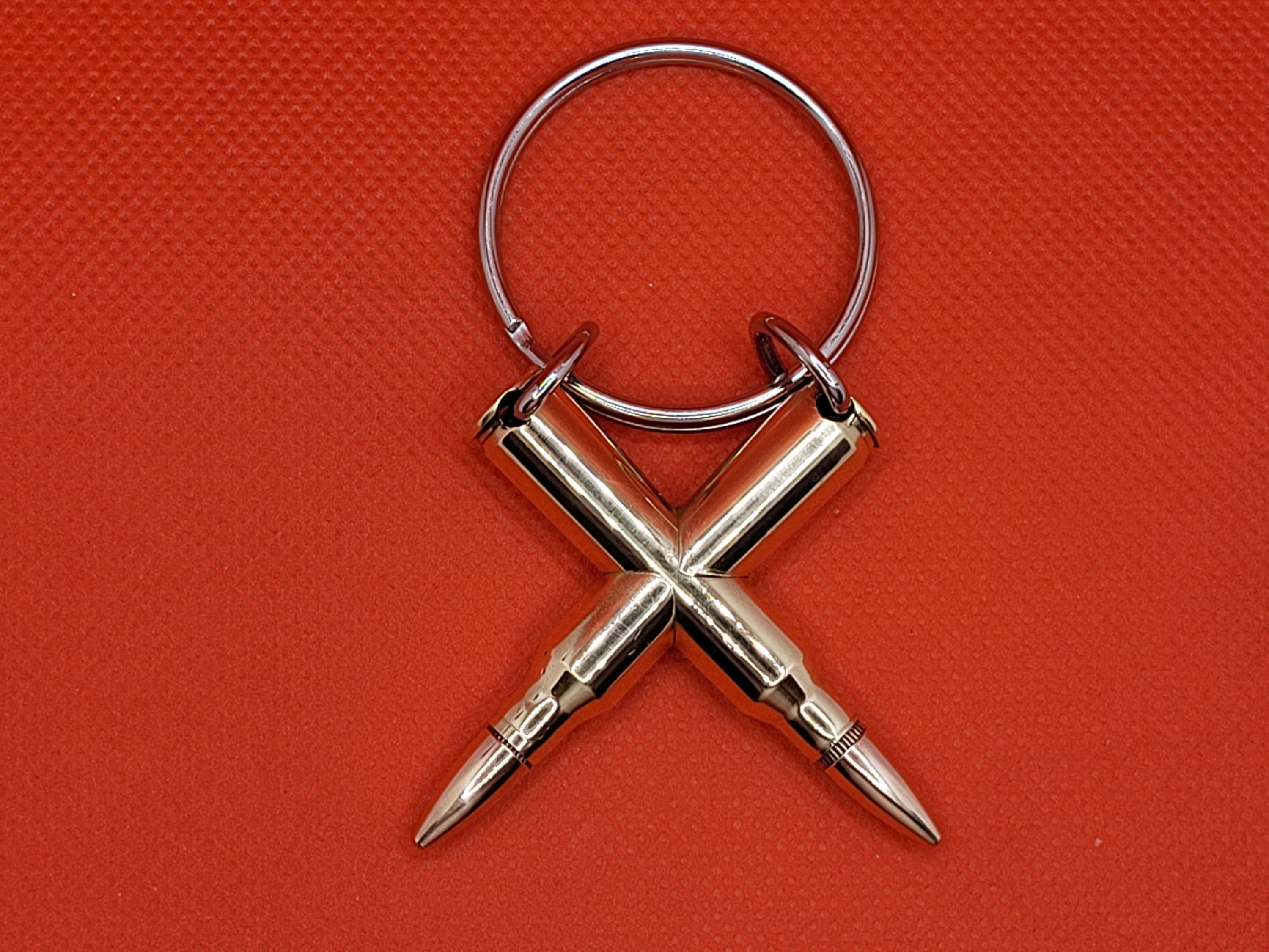 AR15 5.56 / .223 Bullet X Cross Keychain / Pendant - Etsy