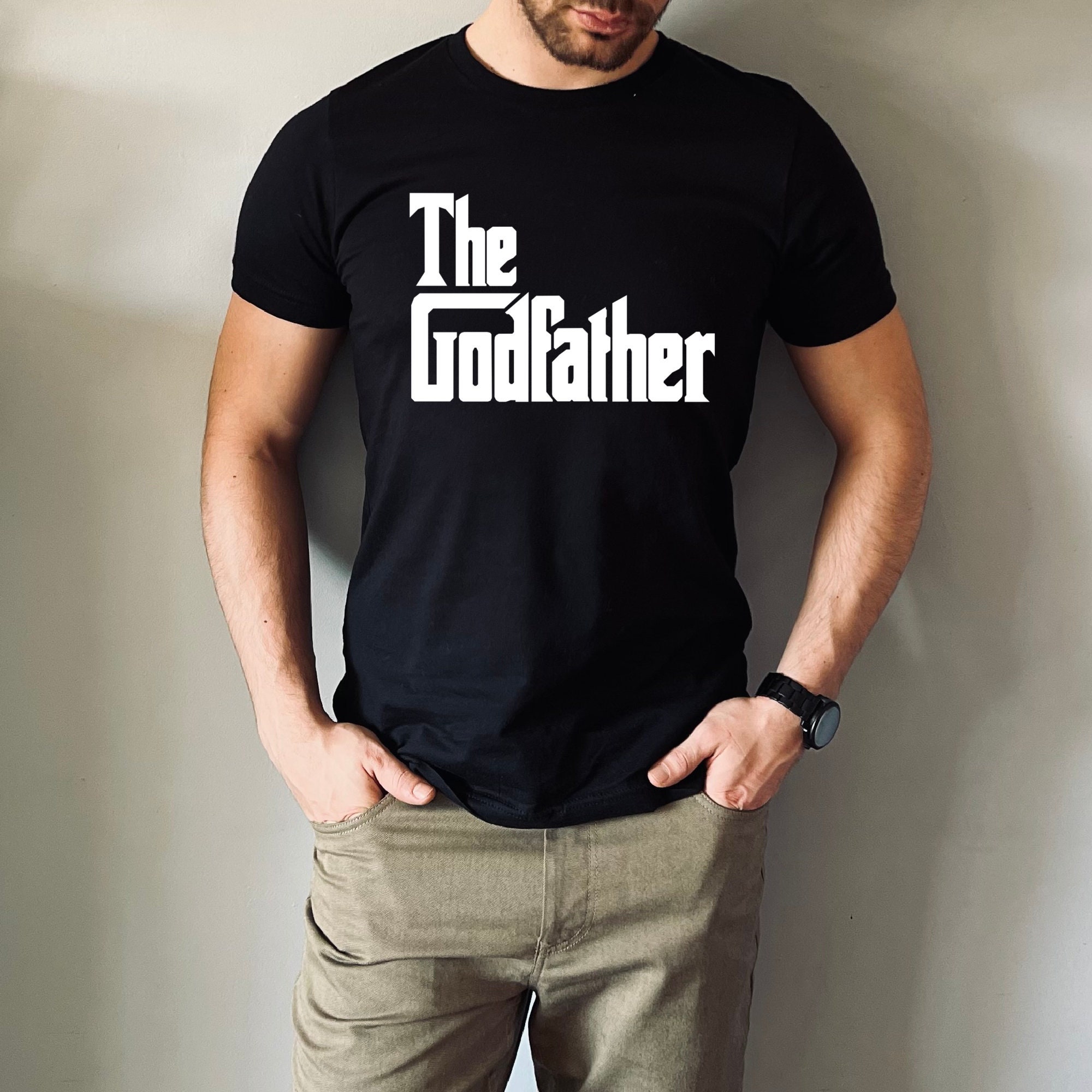 Godfather Shirt the Godfather Gift the Godfather Tshirt for Etsy