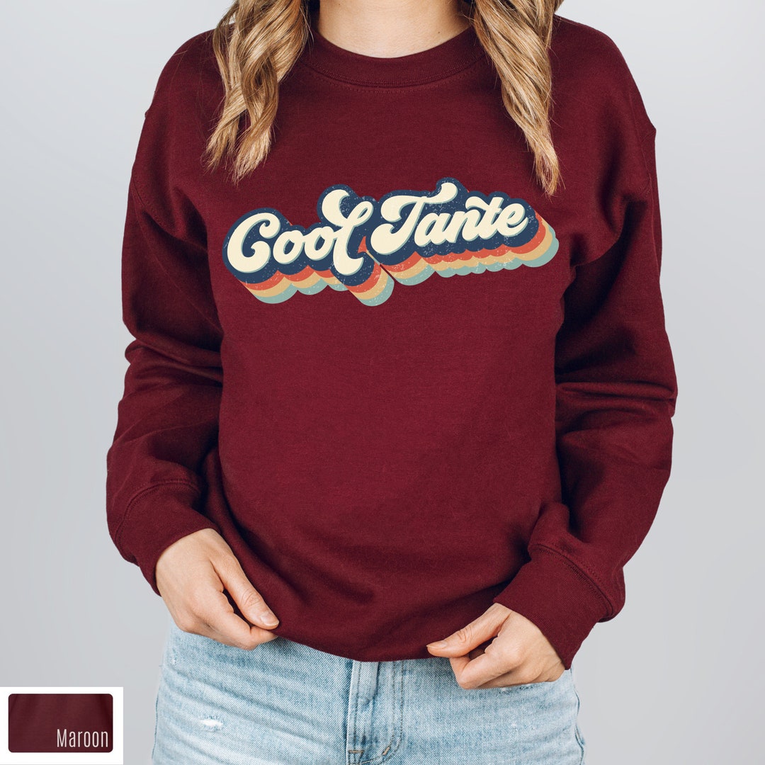 Tante Shirt for German Auntie, French Auntie Gift, Retro Tante T Shirt, Pregnancy Announcement