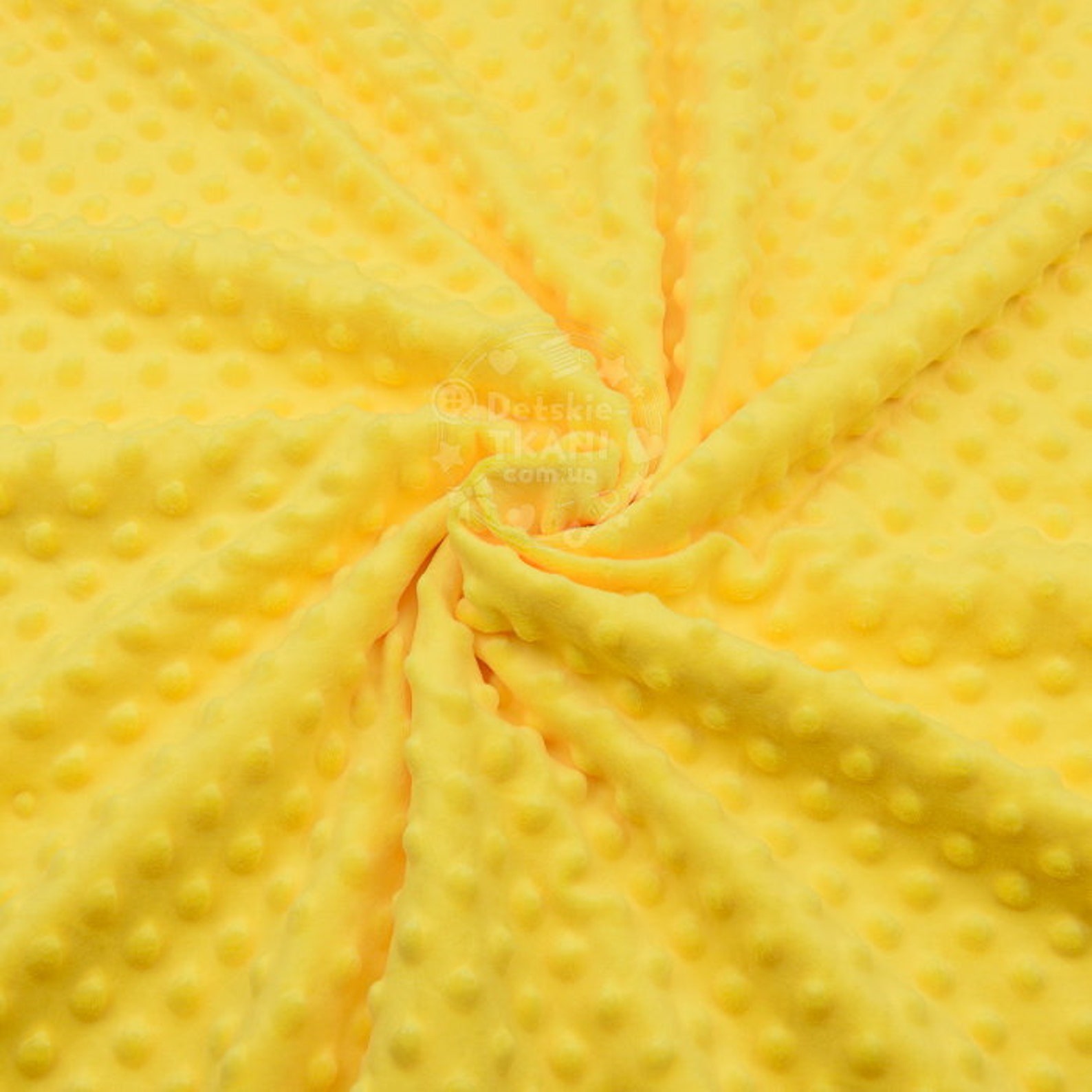 Yellow Minky fabric Soft Fleece Fabric wide 60 Etsy