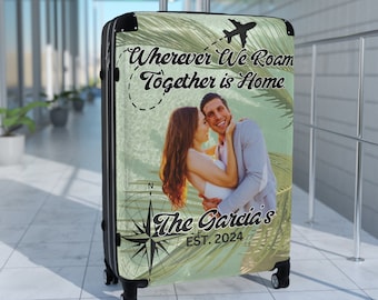 Personalized Wedding Gift Photo Suitcase for Newlywed Couples, Bride and Groom Gift, Honeymoon Gift, Create  Memories, Bridesmaid Gift