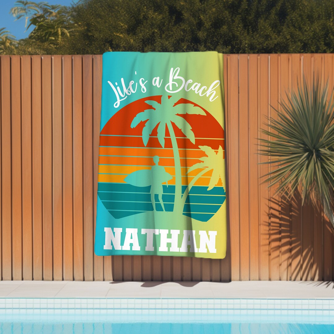Tropical Hideaway Beach Towel main image 1