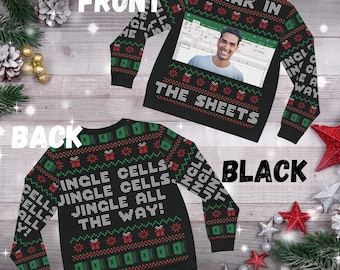 Générique Pull De Noel Hommes Sweat Grande Taille Rigolo Impression